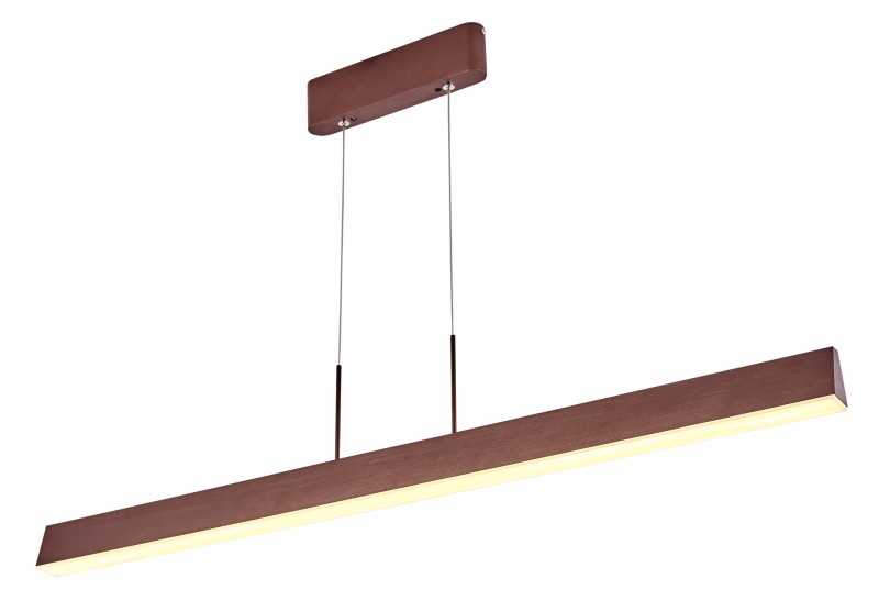 Lampa wisząca Candellux brązowy LED A0010-310