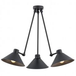 Lampa wisząca Argon czarny  1452