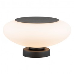 Lampka nocna/biurkowa/gabinet Argon opal mat 4113