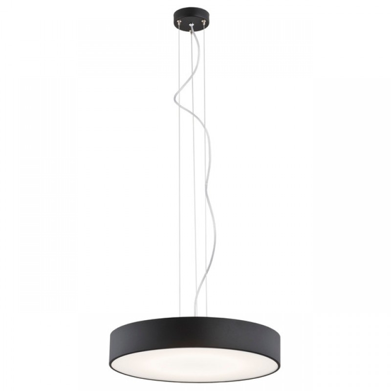 Lampa wisząca Argon 1 duża czarna 3352