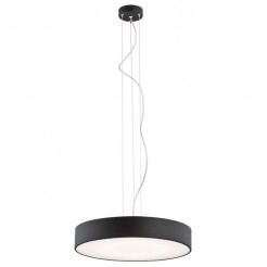 Lampa wisząca Argon 1 duża czarna 3352