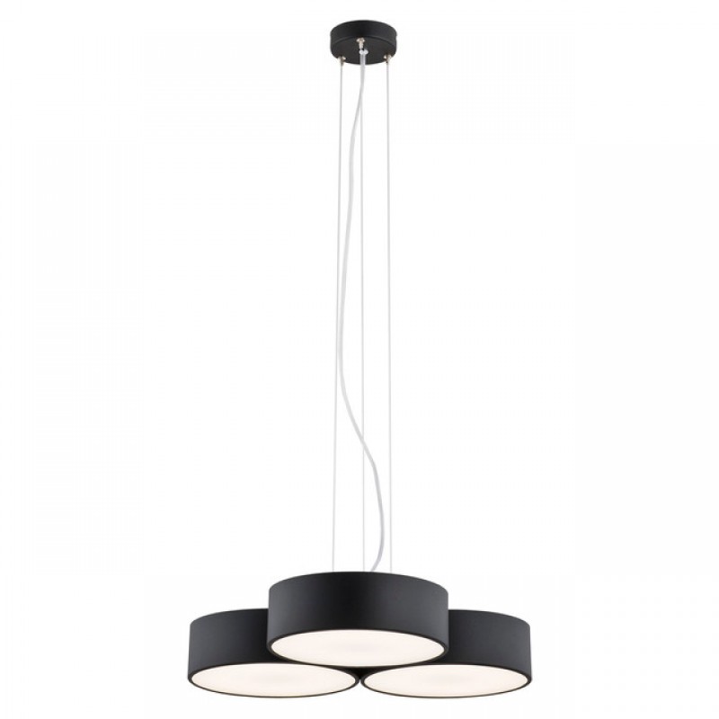 Lampa wisząca Argon 3 czarna 1223