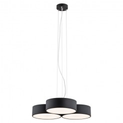 Lampa wisząca Argon 3 czarna 1223