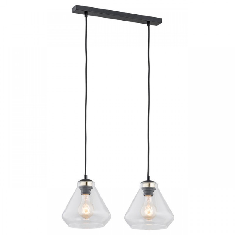 Lampa wisząca Argon 2 czarna 854