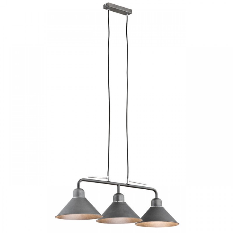 Lampa wisząca Argon 3 antracyt 1302