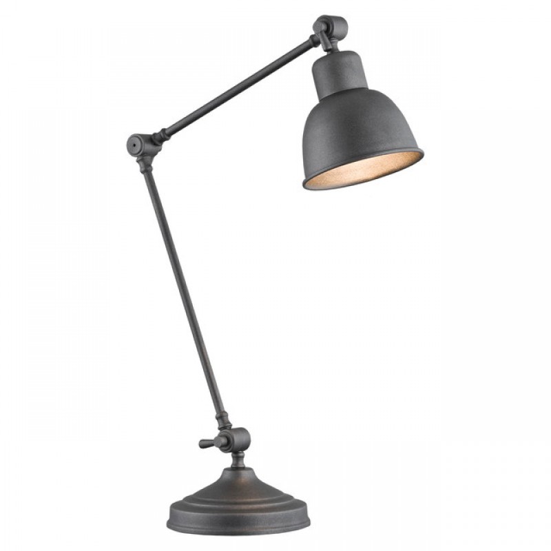 Lampka nocna/biurkowa/gabinet Argon antracyt 3195