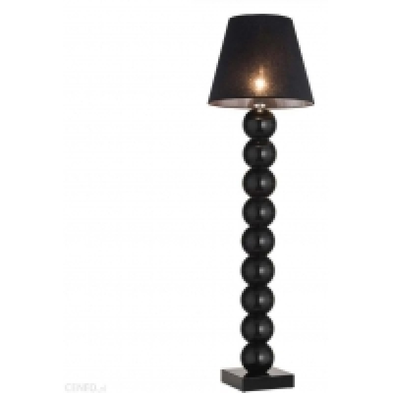 Lampa podłogowa Argon czarny, czarny abażur 3658