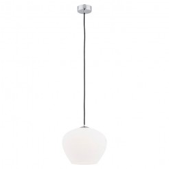 Lampa wisząca Argon 1 opal, chrom 4042