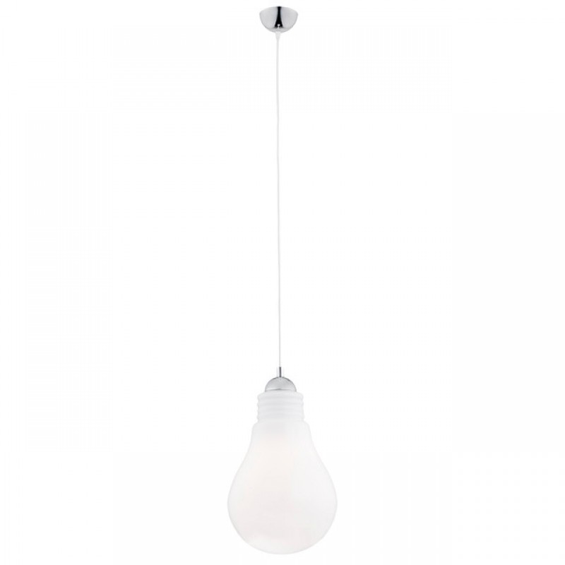 Lampa wisząca Argon opal, przezroczysty 489