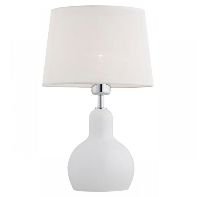 Lampka nocna/biurkowa/gabinet Argon opal 3036