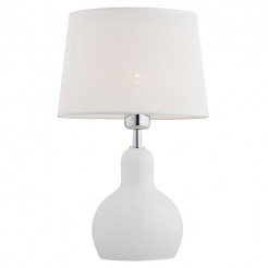 Lampka nocna/biurkowa/gabinet Argon opal 3036