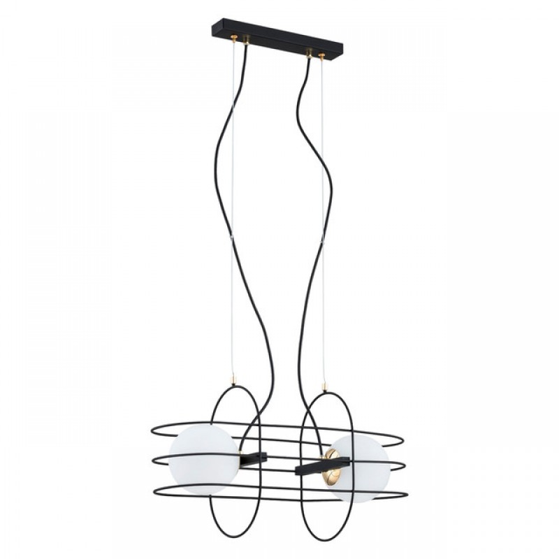 Lampa wisząca Argon 2 czarny 851