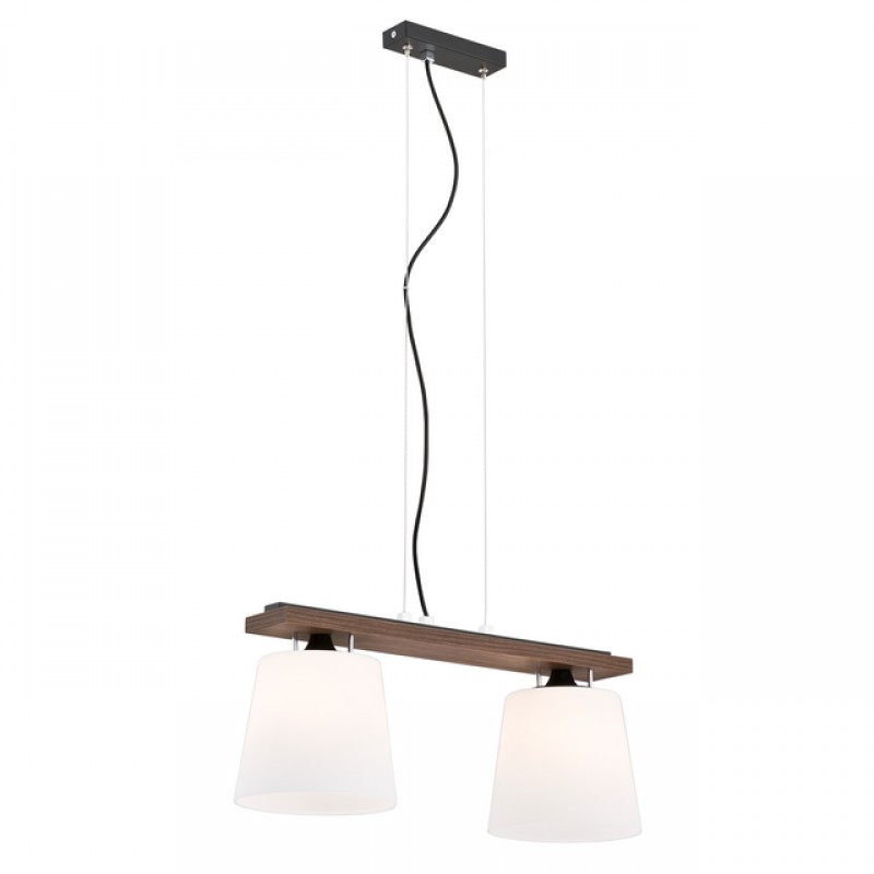 Lampa wisząca Argon 2 orzech 698