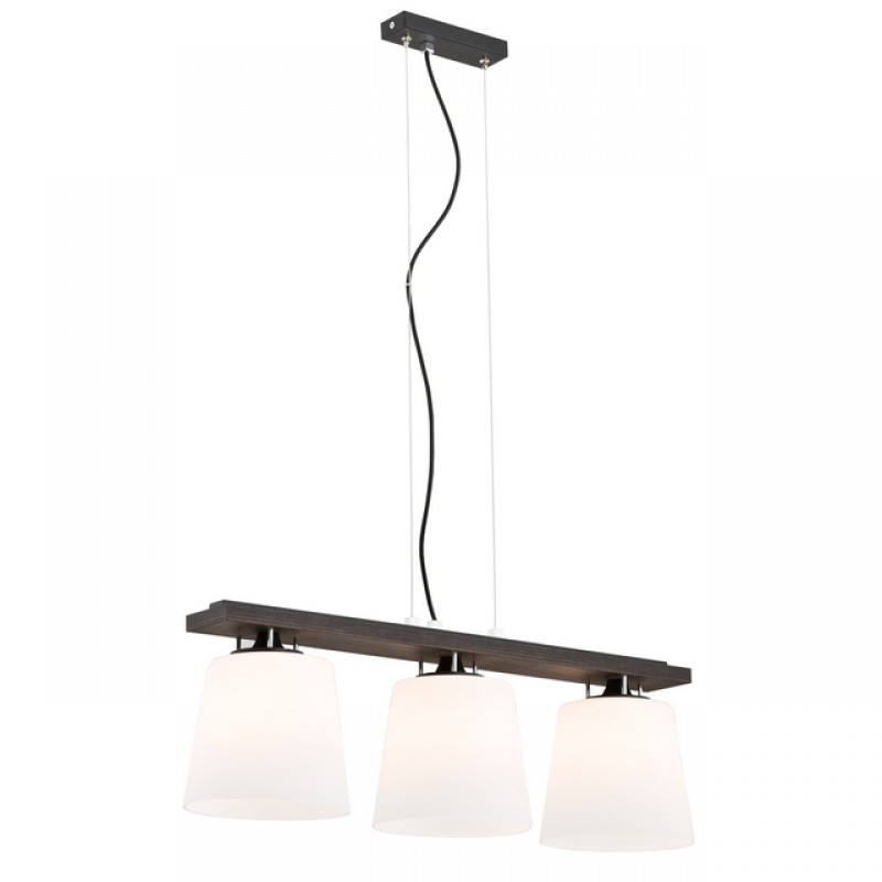 Lampa wisząca Argon 3 wenge 1207