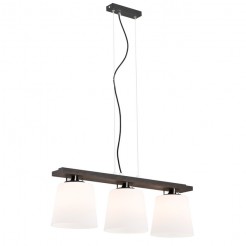 Lampa wisząca Argon 3 wenge 1207