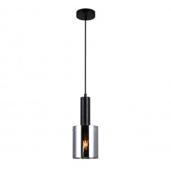 Lampa wisząca Italux PND-5581-1-BK+SG