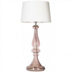 Lampka nocna/biurkowa/gabinet 4concepts LOUVRE TRANSPARENT COPPER L203461230