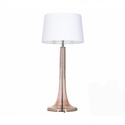 Lampka nocna/biurkowa/gabinet 4concepts LOZANNA TRANSPARENT COPPER L214382230