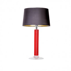 Lampka nocna/biurkowa/gabinet 4concepts LITTLE FJORD RED L054365248