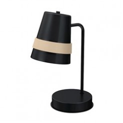 Lampka nocna/biurkowa/gabinet Milagro black MLP5460