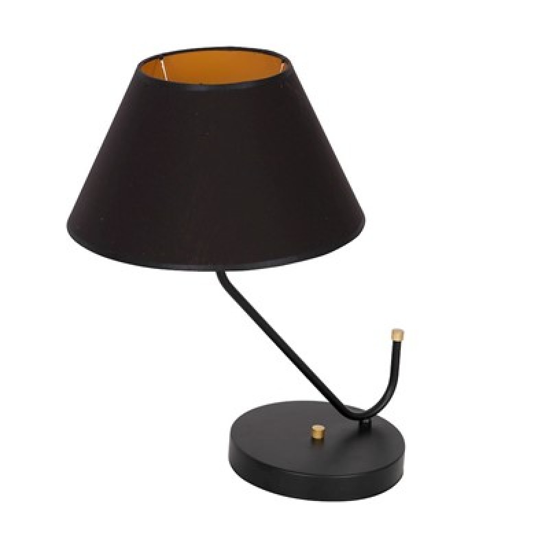 Lampka nocna/biurkowa/gabinet Milagro black MLP4914