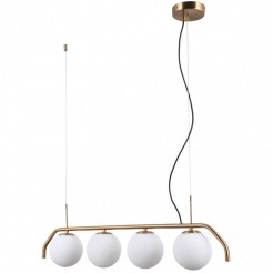 Lampa wisząca Italux GOLD PND-3300-4-HBR