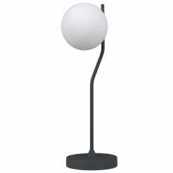 Lampka nocna/biurkowa/gabinet Italux GRAFIT TB-3300-1-BK