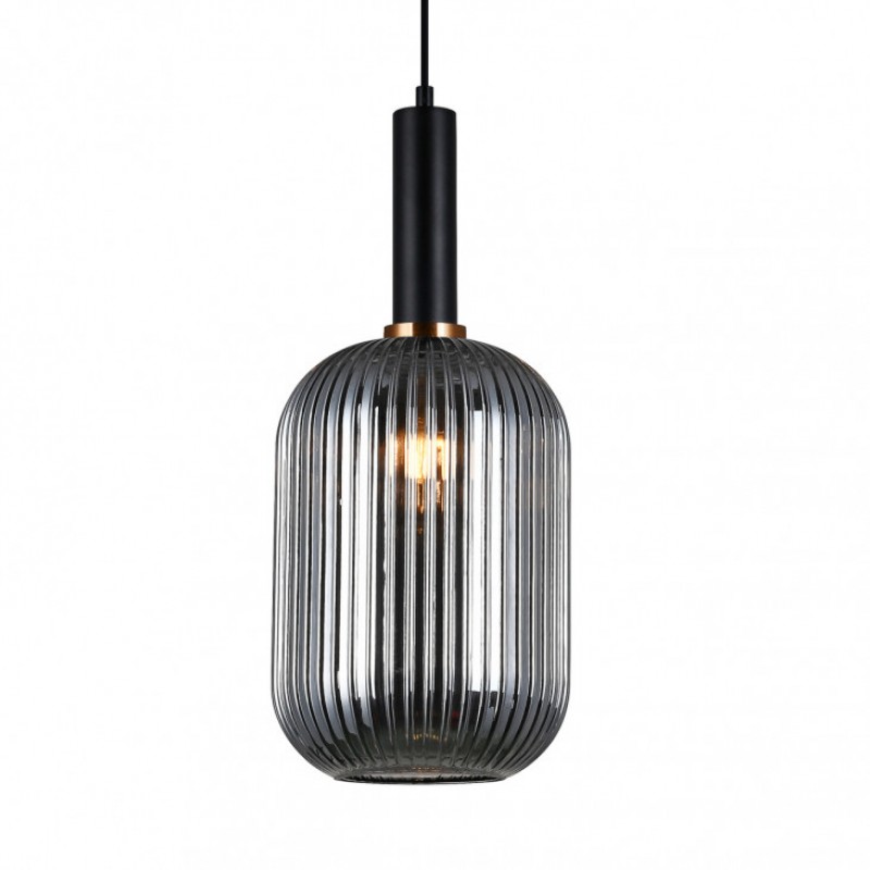 Lampa wisząca Italux PND-5588-1L-BK+SG