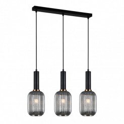 Lampa wisząca Italux PND-5588-3M-BK+SG