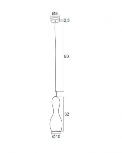 Lampa wisząca Argon 3946