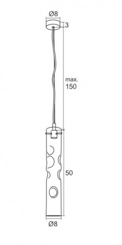 Lampa wisząca Argon 3806