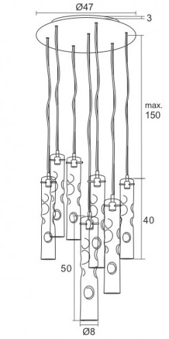 Lampa wisząca Argon 5011