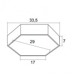 Plafon Argon 3823