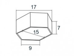 Plafon Argon 3824