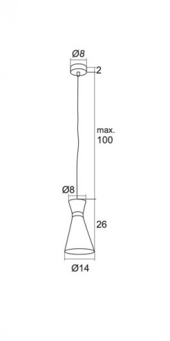 Lampa wisząca Argon 3892