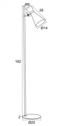 Lampa podłogowa Argon 3895