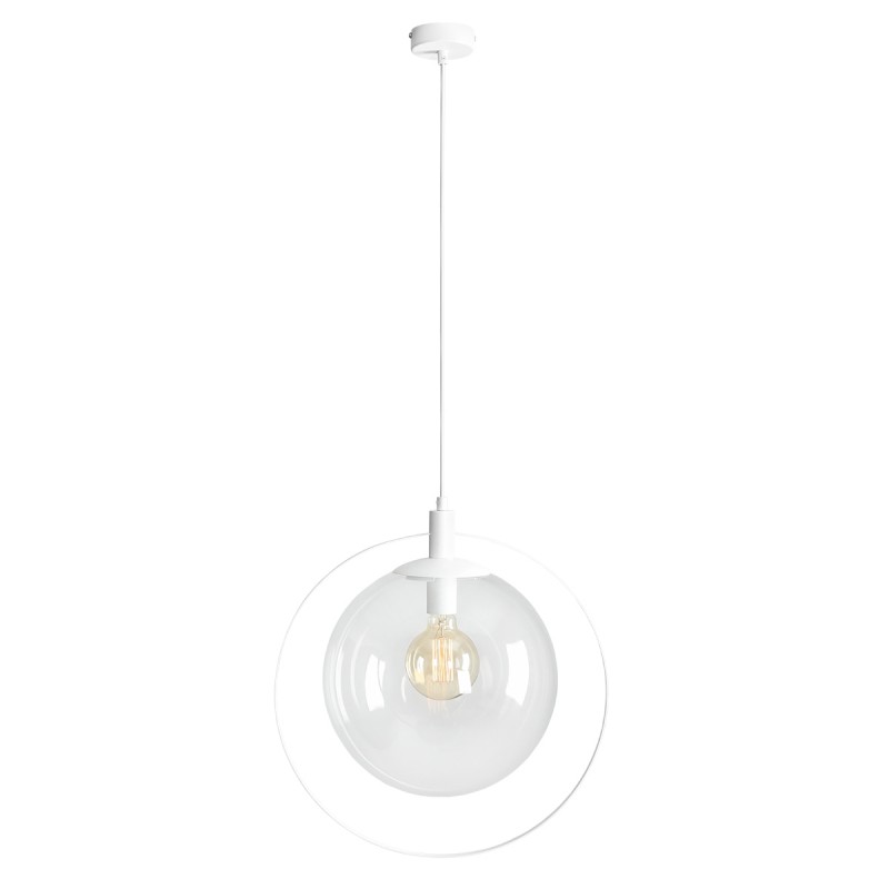 Lampa wisząca Aldex white transparent 1065G