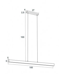 Lampa wisząca Argon 3950