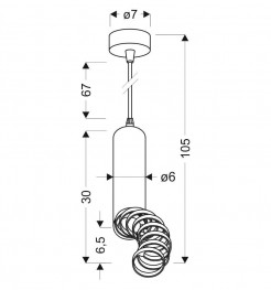 Lampa wisząca Candellux 31-77707