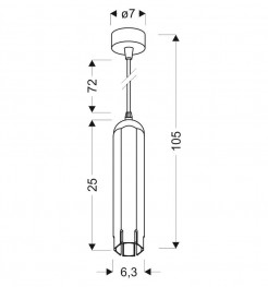 Lampa wisząca Candellux 31-77691