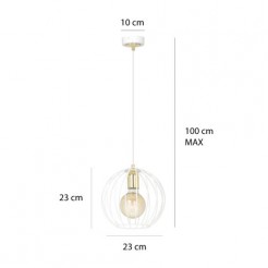 Lampa wisząca Emibig WHITE 145/1