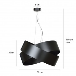 Lampa wisząca Emibig BLACK 512/1 