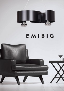 Lampa wisząca Emibig BLACK 284/2