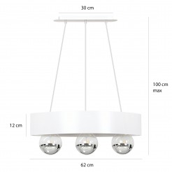 Lampa wisząca Emibig WHITE 222/2