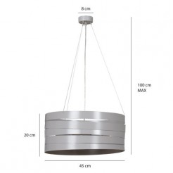 Lampa wisząca Emibig GRAY 515/3