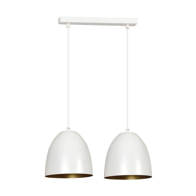 Lampa wisząca Emibig WHITE-GOLD 411/2