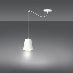 Lampa wisząca Emibig  WHITE-GOLD 456/1 