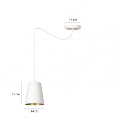 LINK 1 WHITE / GOLD 456/1