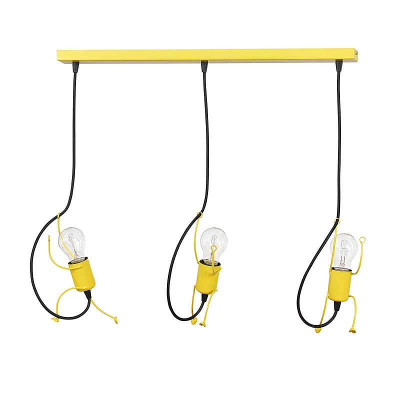 Lampa wisząca Emibig YELLOW 536/3