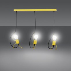 Lampa wisząca Emibig YELLOW 536/3